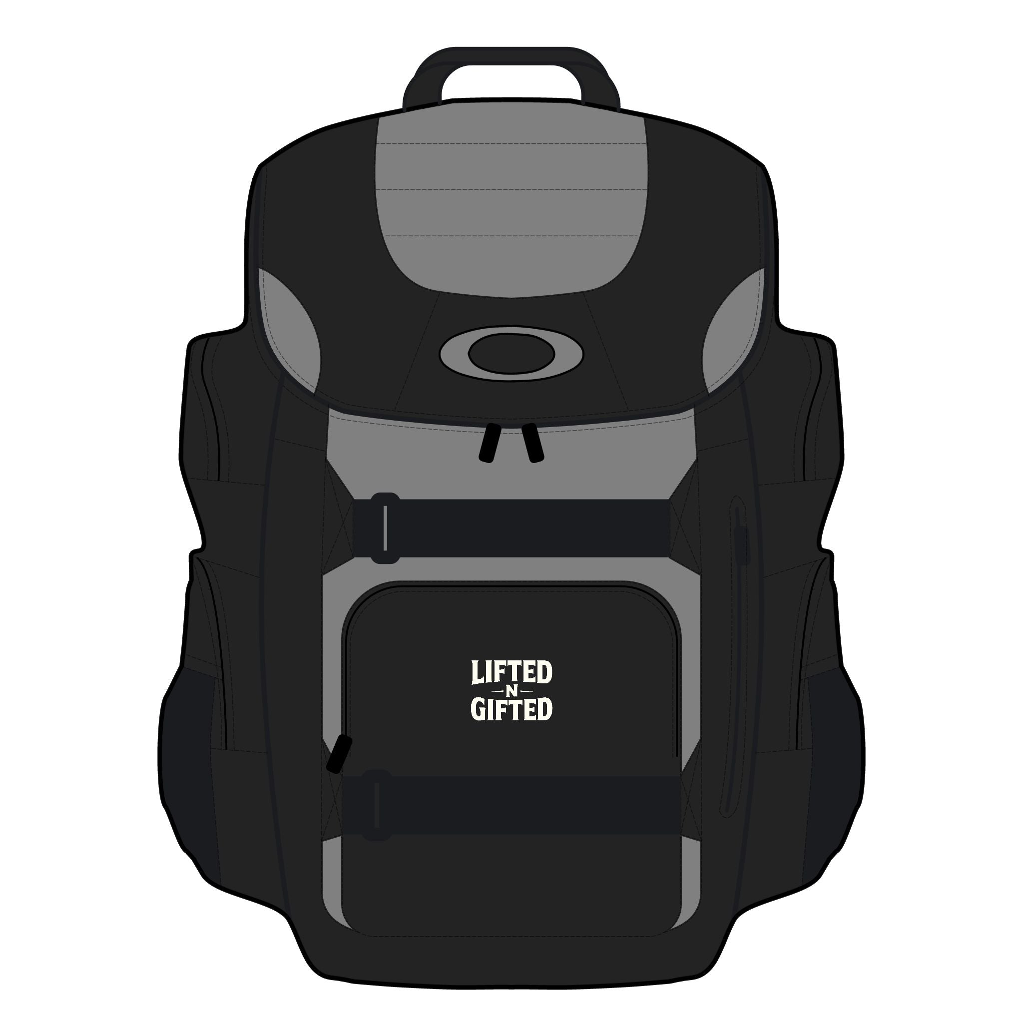 Lifted and Gifted logo backpack 30L