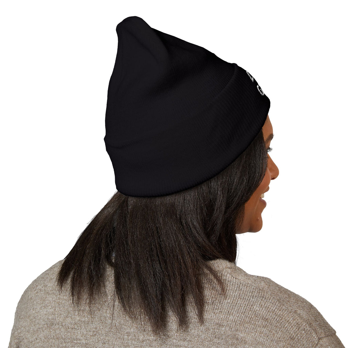 Lifted-N-Gifted Embroidered Knit Cap Beanie