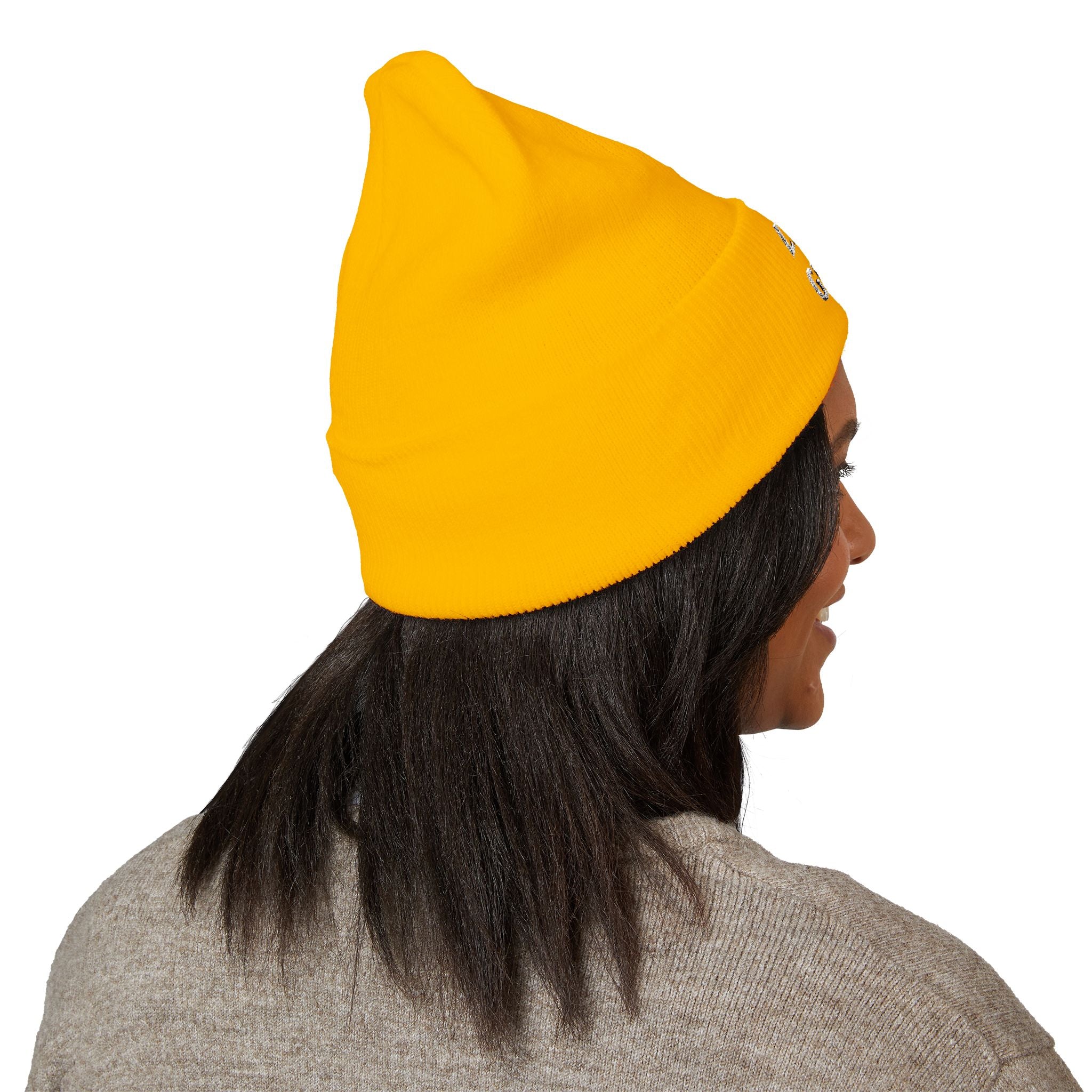 Lifted-N-Gifted Embroidered Knit Cap Beanie