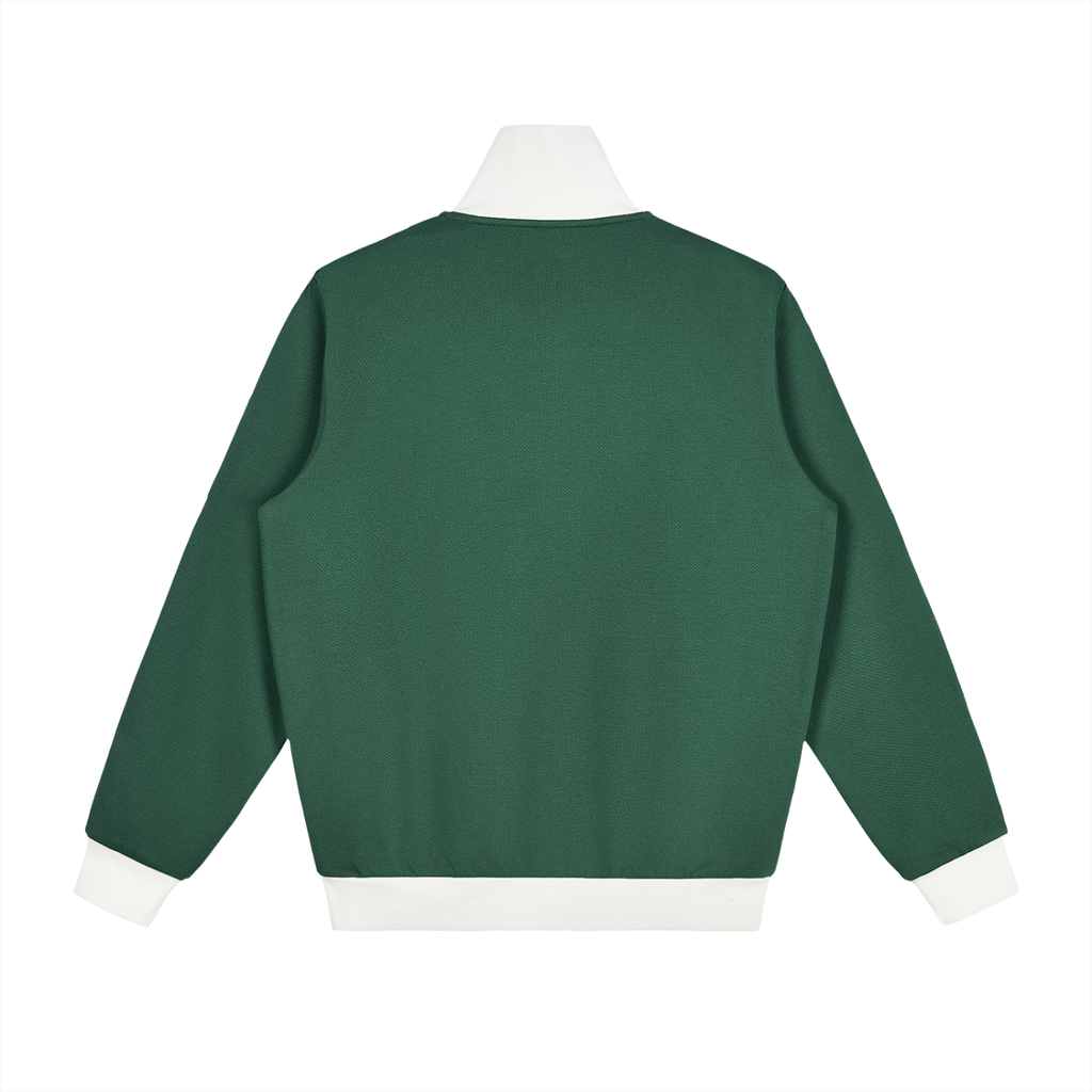 LNG Contrast Side Stripe Fleece Track Jacket