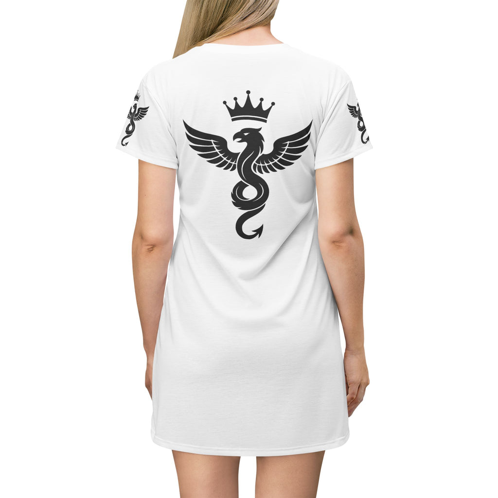 Lifted-N-Gifted Womens T-Shirt Dress