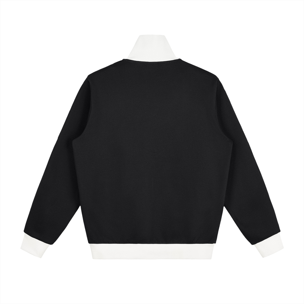 LNG Contrast Side Stripe Fleece Track Jacket