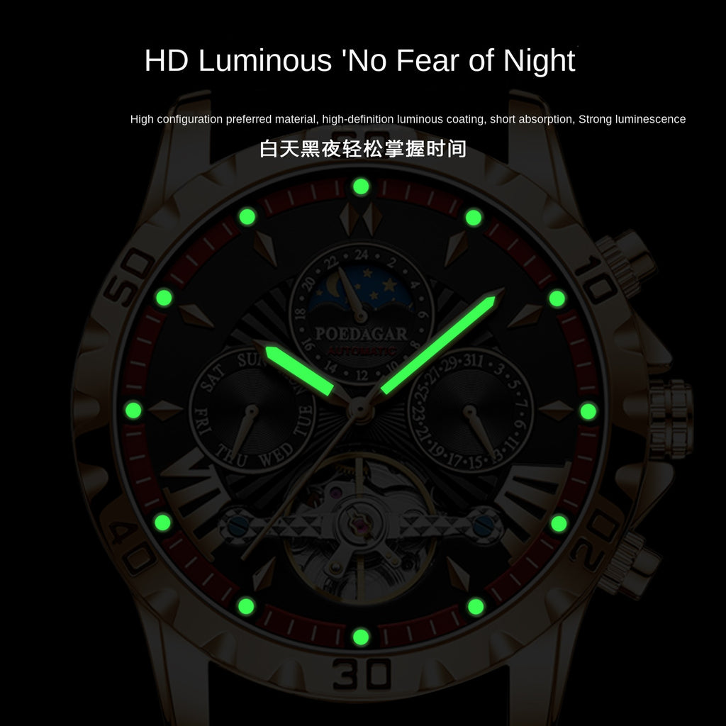 Men's Swiss Waterproof Automatic Mechanical Watch