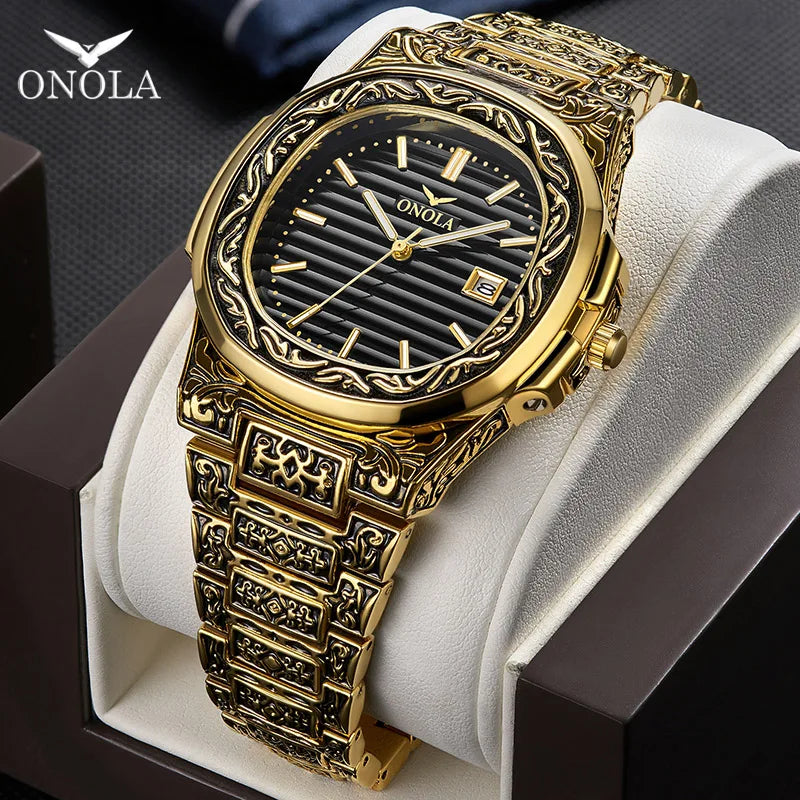 ONOLA stainless steel watch