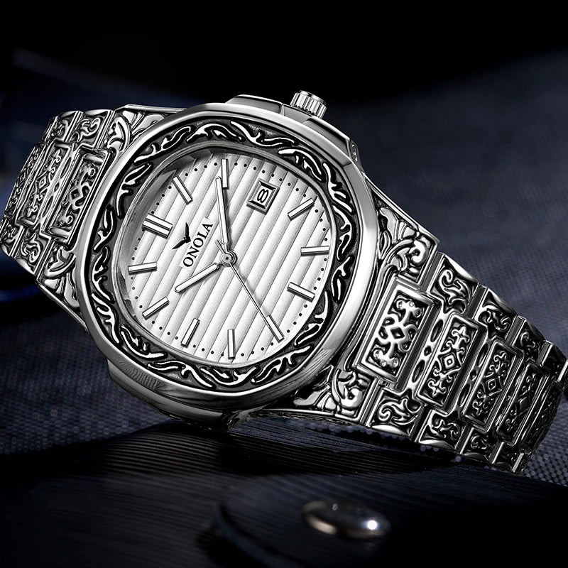 ONOLA stainless steel watch