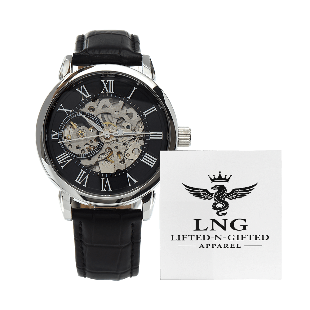 Men's LNG Openwork Watch