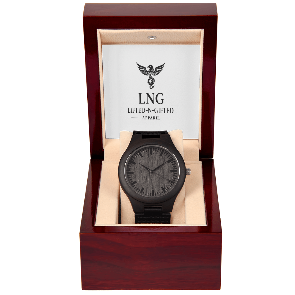 LNG Wooden Watch
