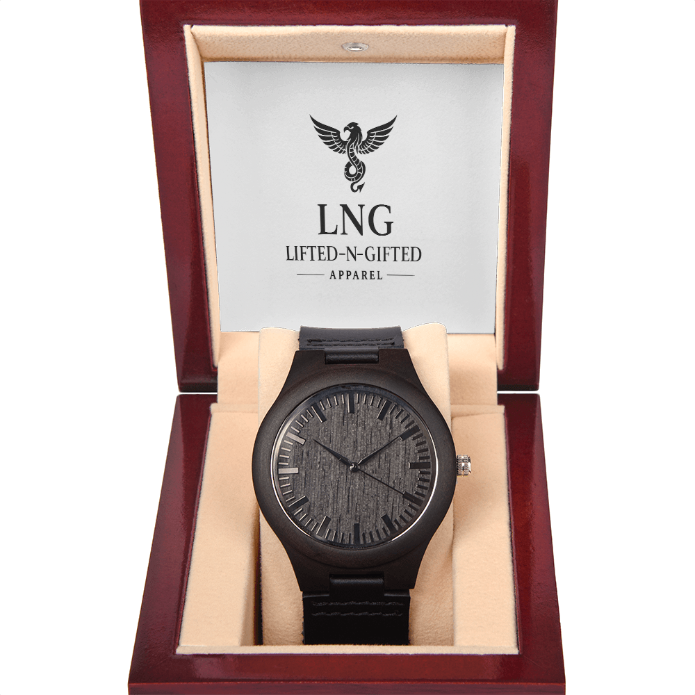 LNG Wooden Watch