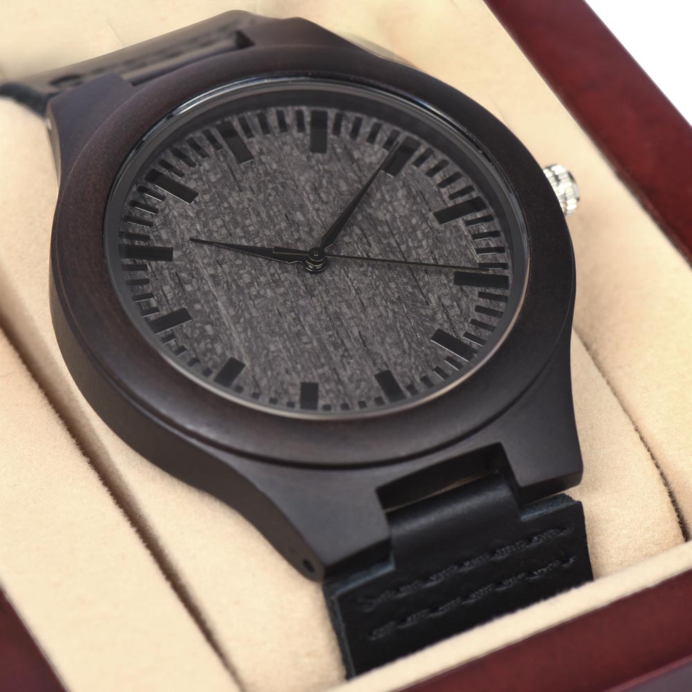 LNG Wooden Watch