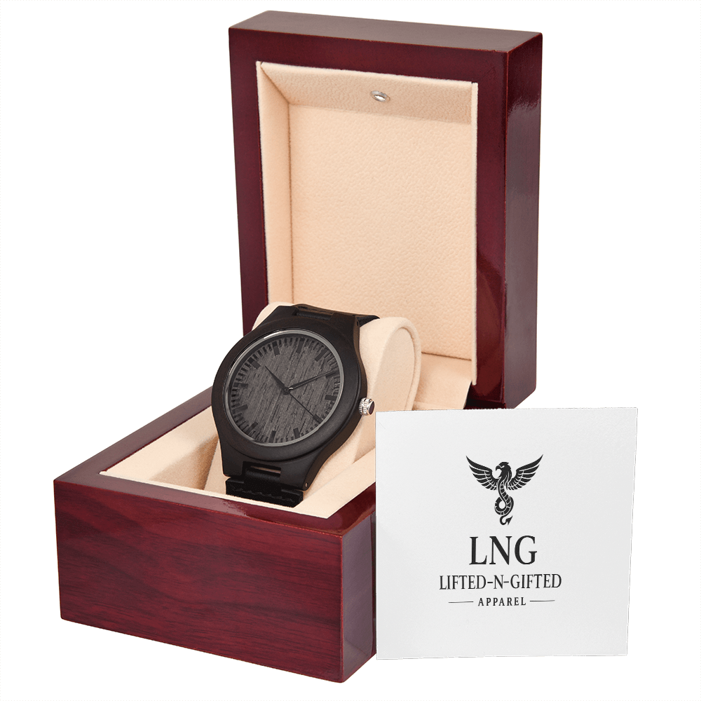 LNG Wooden Watch