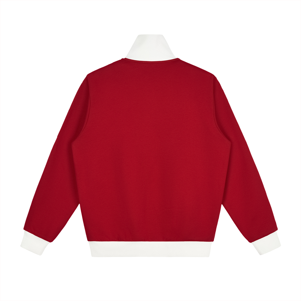 LNG Contrast Side Stripe Fleece Track Jacket