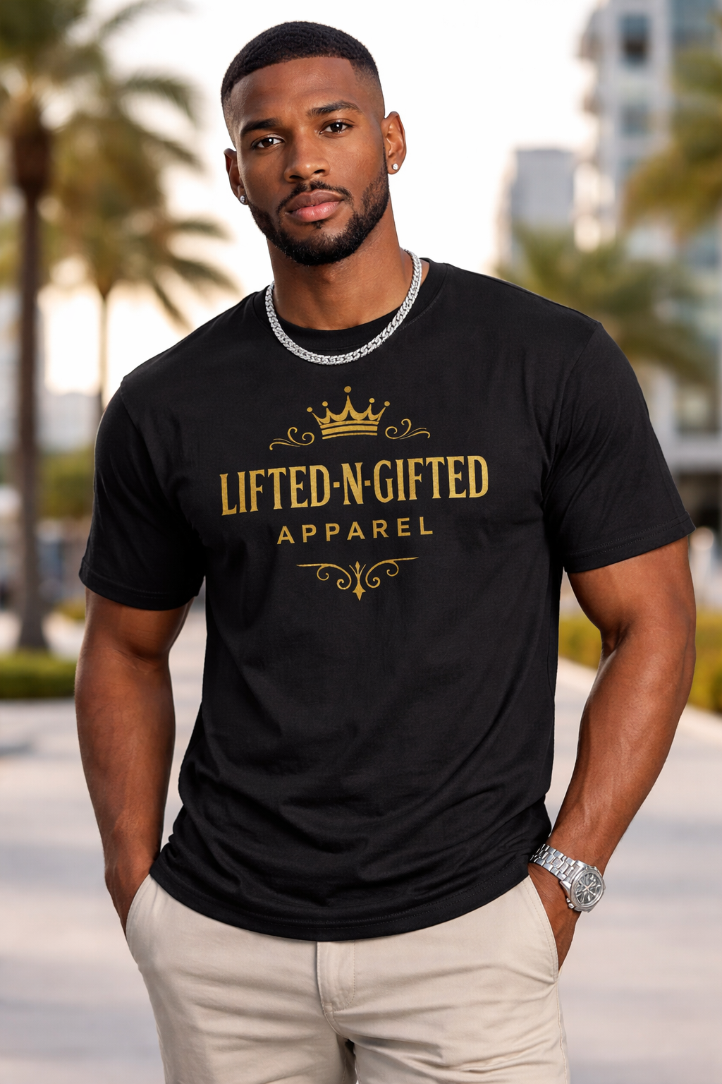 Lifted-N-Gifted Mens T-Shirt