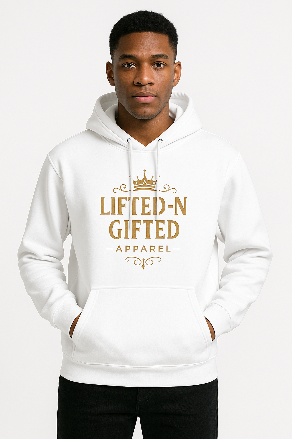 Lifted-N-Gifted Crown Hoodie