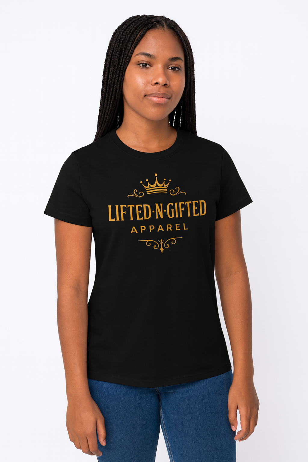Lifted-N-Gifted Womens T-Shirt