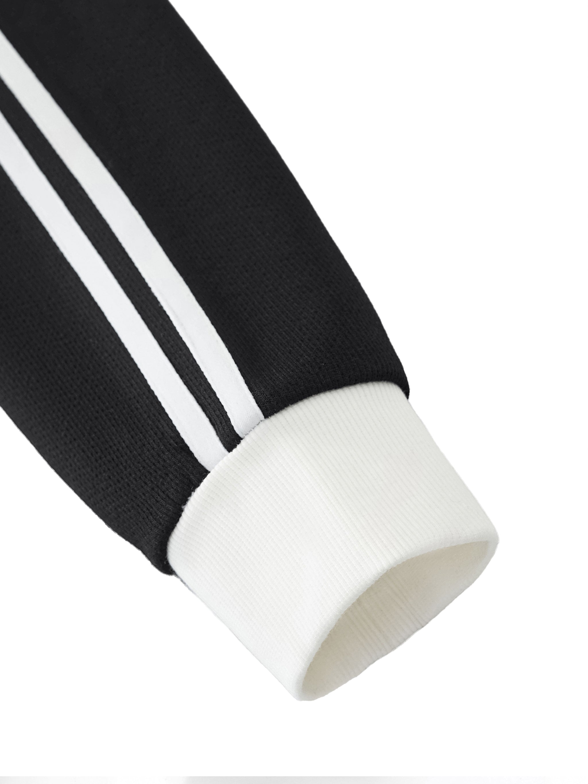 LNG Contrast Side Stripe Fleece Track Jacket