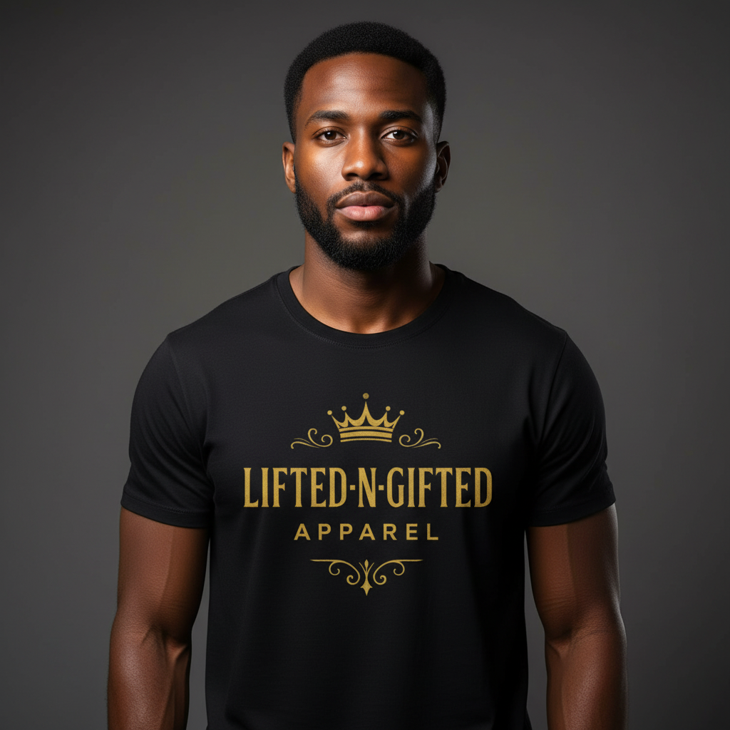 Unisex Lifted-N-Gifted Crown T-Shirt