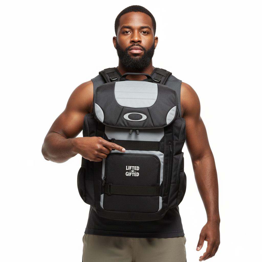 Lifted and Gifted logo backpack 30L