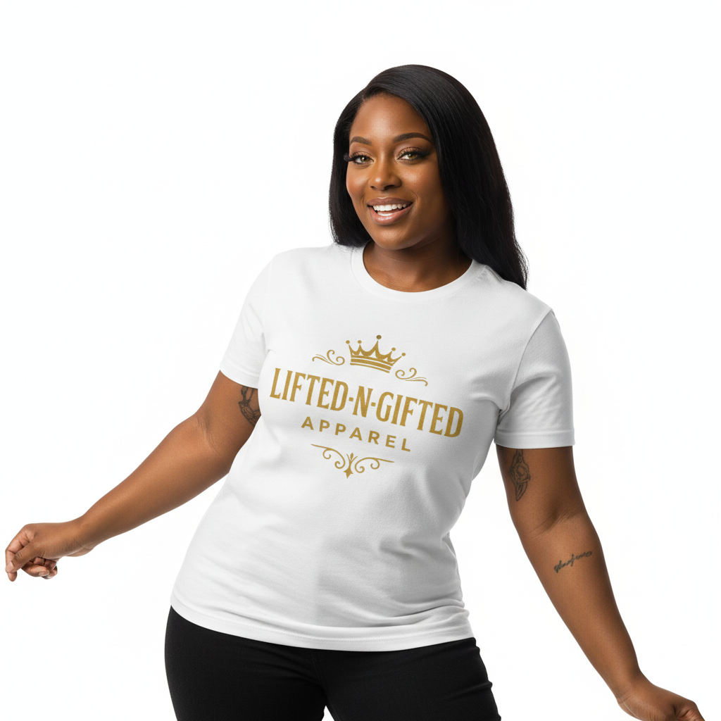 Unisex Lifted-N-Gifted Crown T-Shirt